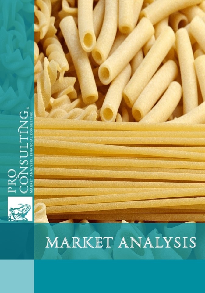 Market research report on macaroni and pasta products of Ukraine. 2015